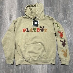 NWT Official Playboy hoody hoodie size Large